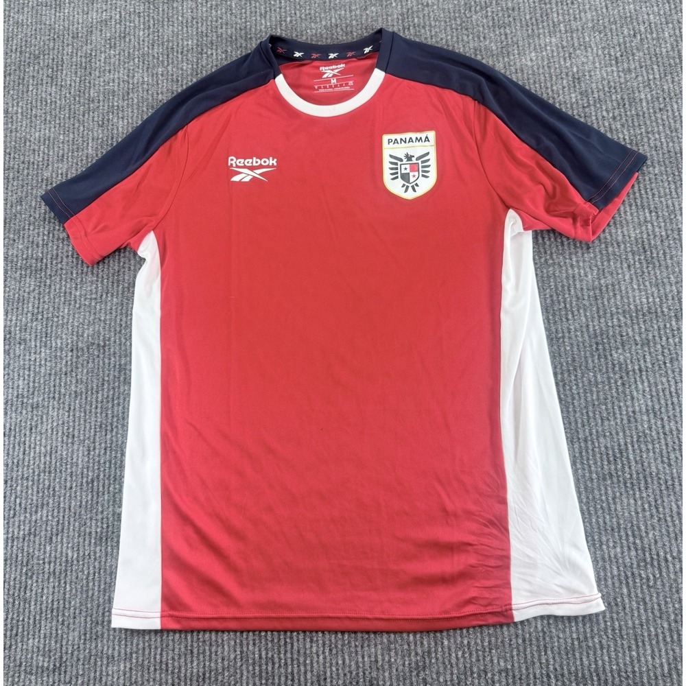 Reebok Panama National Team Futbol Soccer World Cup FIFA Shirt Red Medium